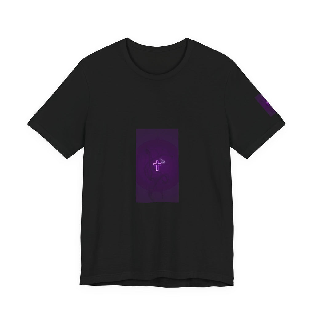 "Covered" Cross Tee — She Wears Her Faith Softly.. Tshirt for women