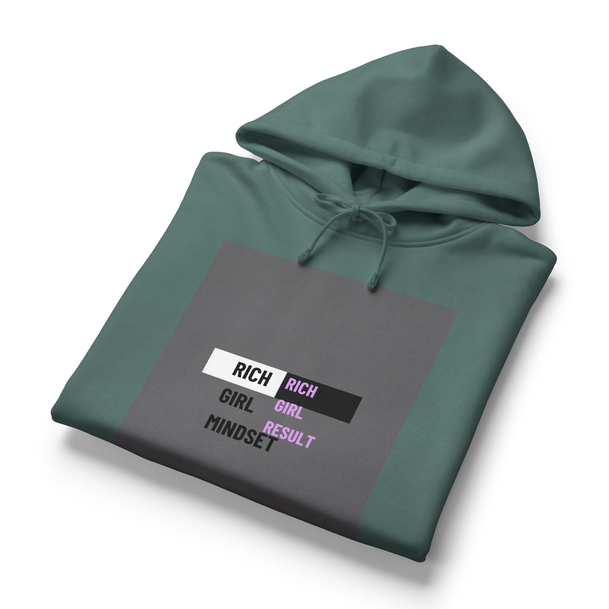 Rich Girl Mindset hoodie | Motivational Graphic Hoodie |Hoodie for women