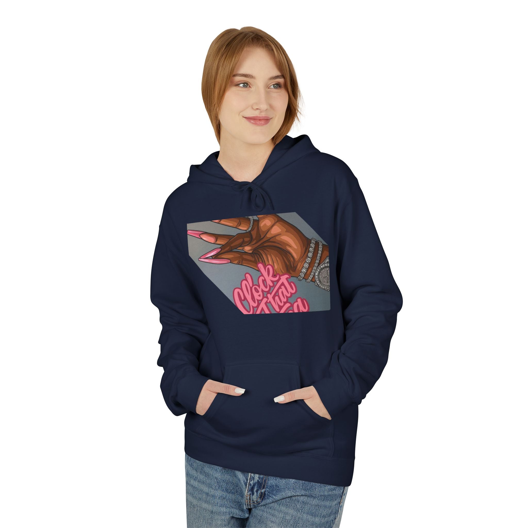 Trending Hoodie |"Clock it 'hoodie