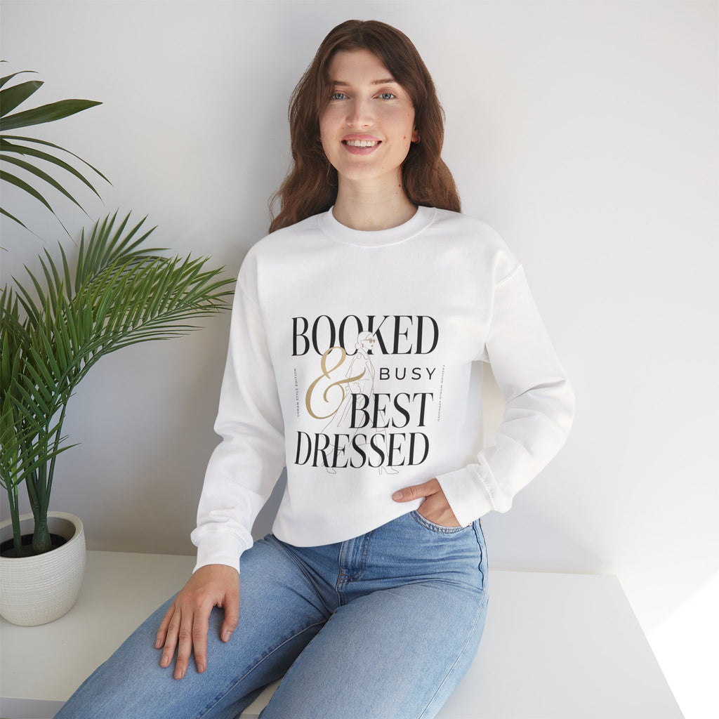 Booked & Best Dressed Sweatshirt | Parisian Chic, Office Glam