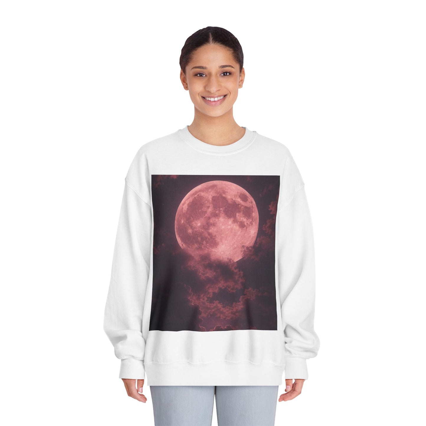 Unisex DryBlend Crewneck Sweatshirt comfortable outfit