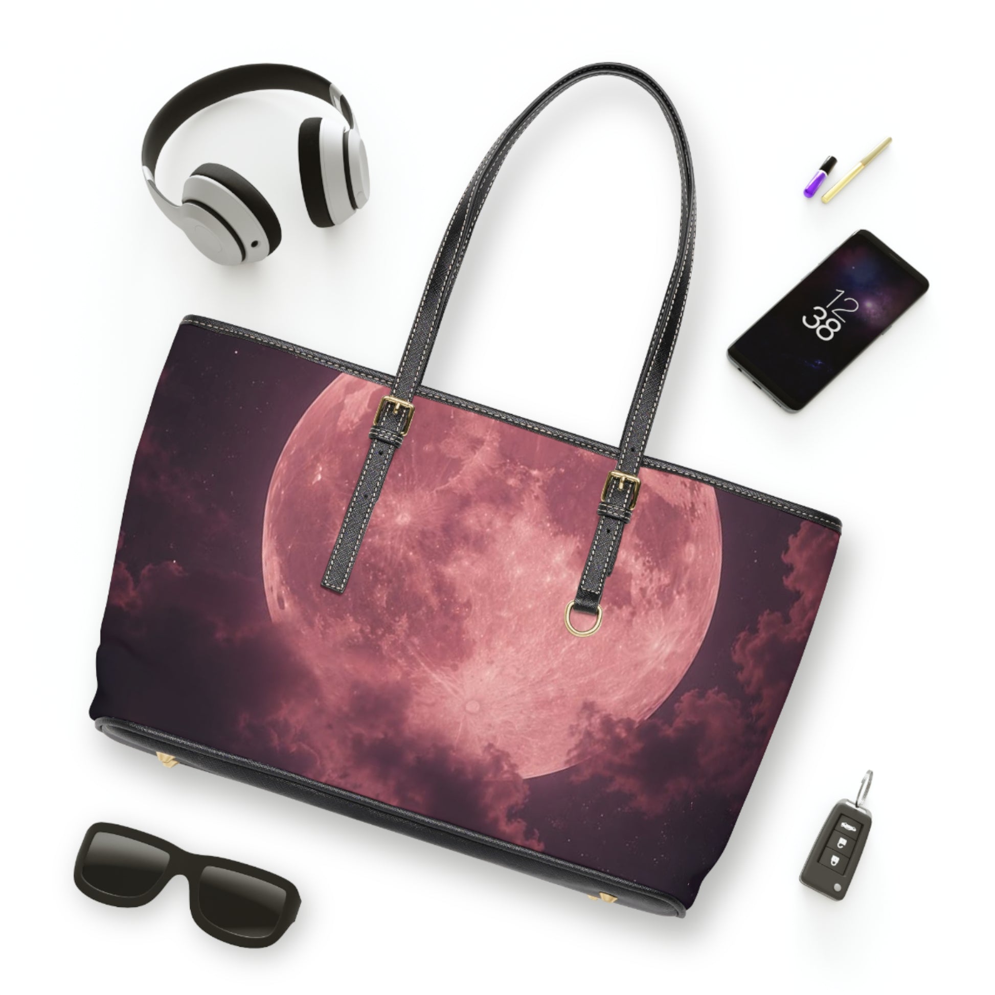 PU Leather Shoulder Bag stylish handbag