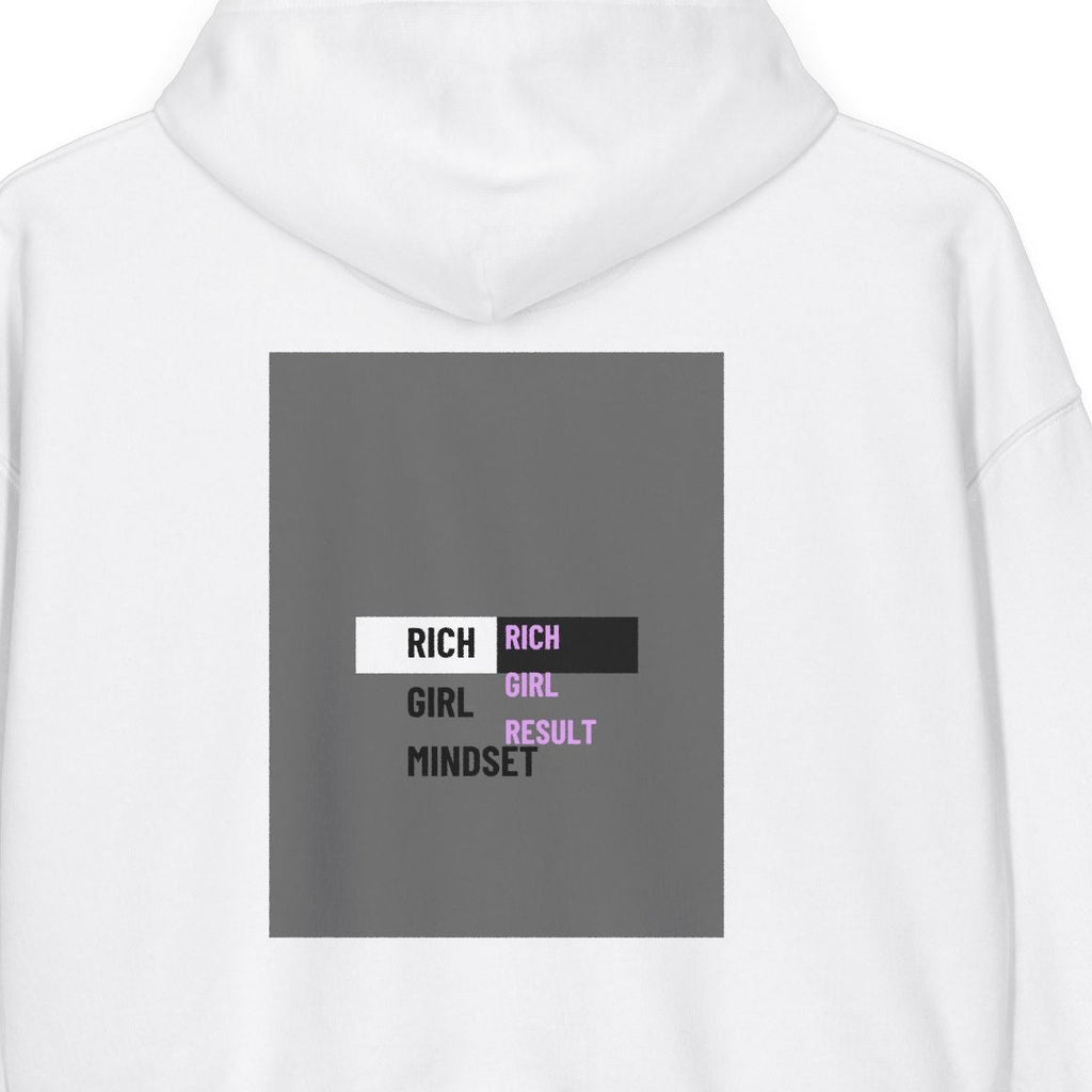 Rich Girl Mindset hoodie | Motivational Graphic Hoodie |Hoodie for women