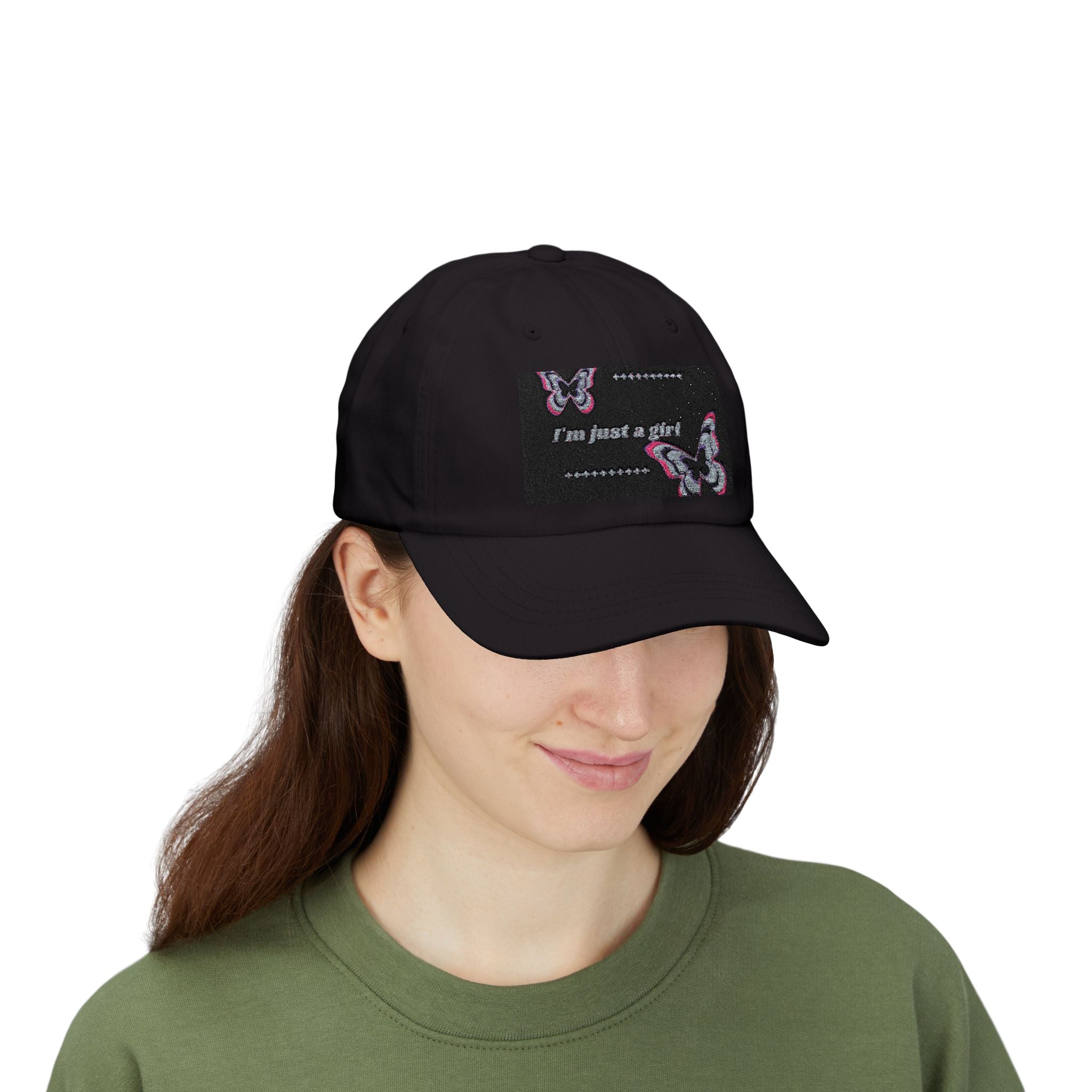 Face Cap for Women|"I'm just a girl"