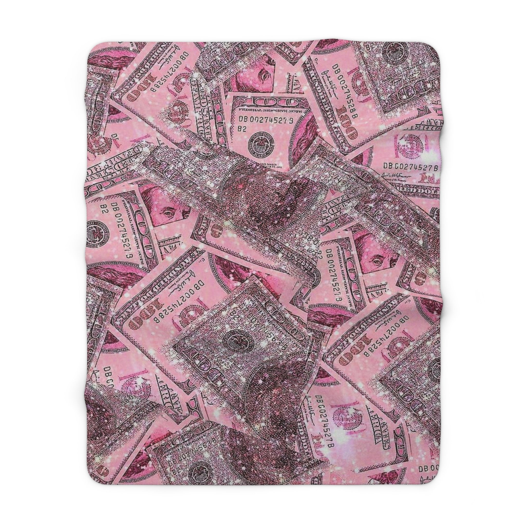 "Money Moves" Sherpa Fleece Blanket — Wrap Yourself in Abundance