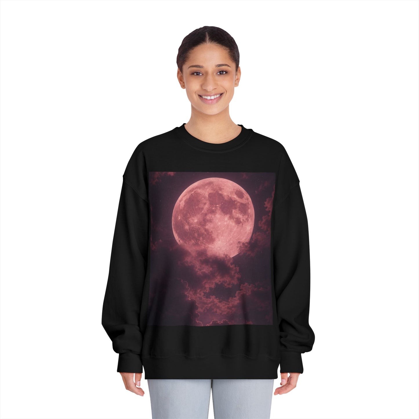 Unisex DryBlend Crewneck Sweatshirt comfortable outfit