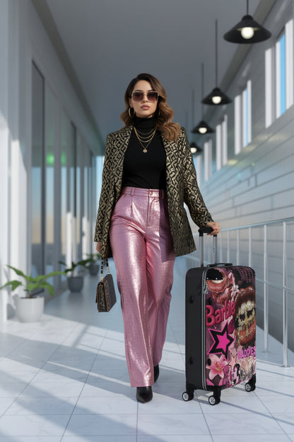 Suitcase durable lightweight travel luggage