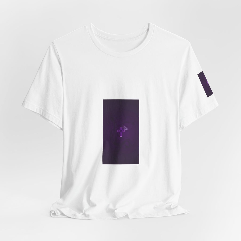 "Covered" Cross Tee — She Wears Her Faith Softly.. Tshirt for women