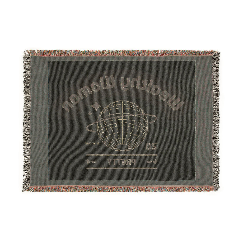 Woven Blanket for women "Wealthy Woman"