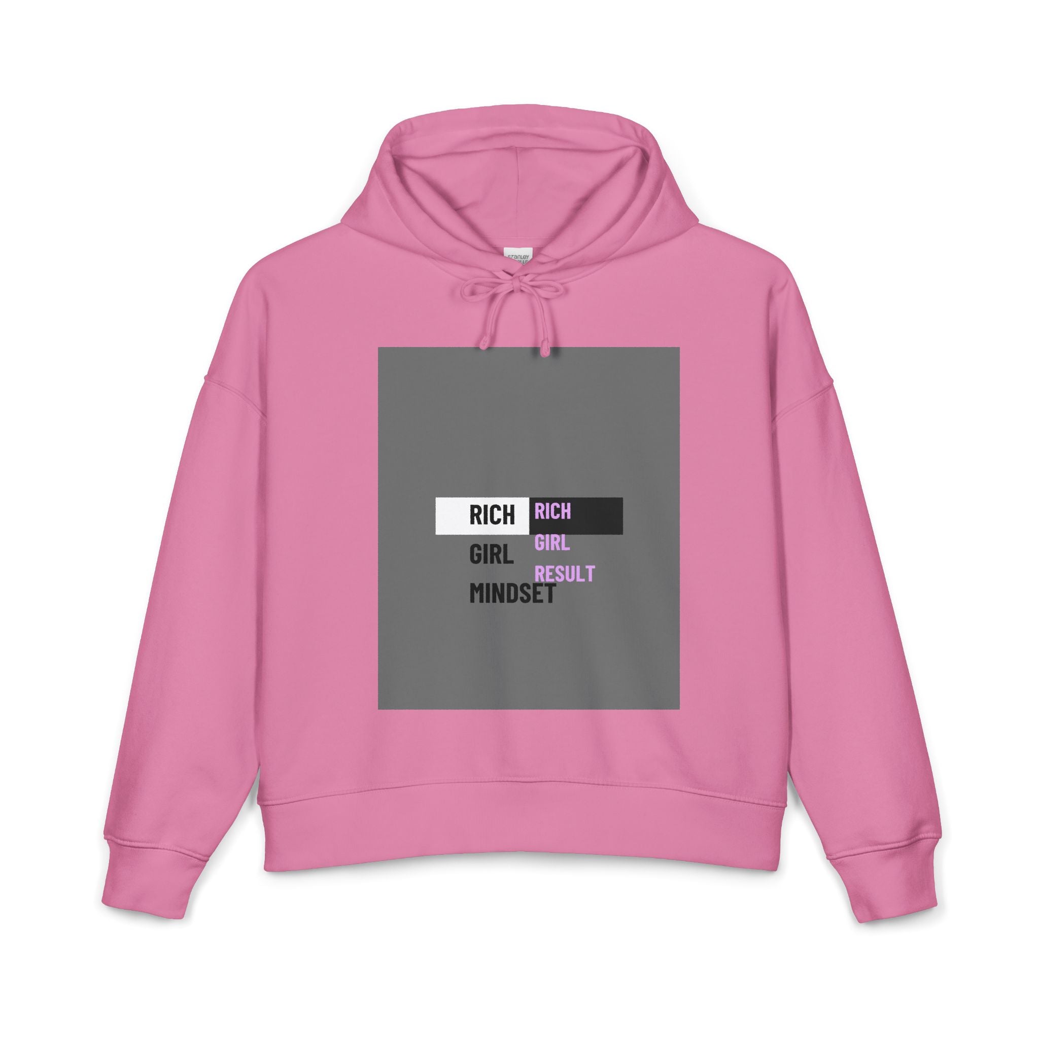 Rich Girl Mindset hoodie | Motivational Graphic Hoodie |Hoodie for women