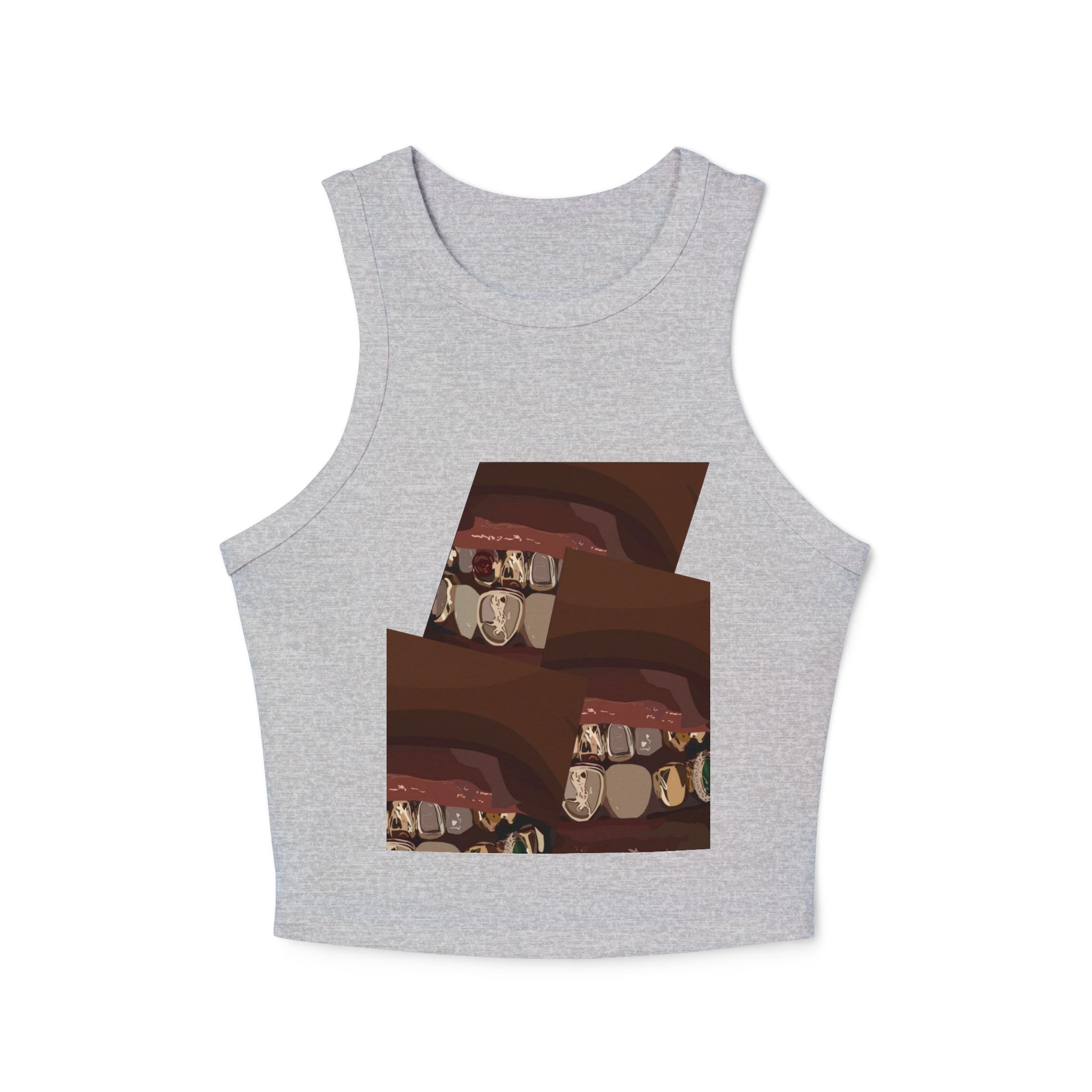 Women's Micro Rib Racer Tank Top