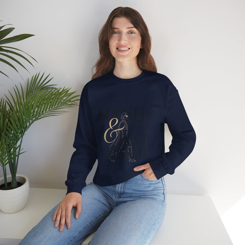 Booked & Best Dressed Sweatshirt | Parisian Chic, Office Glam